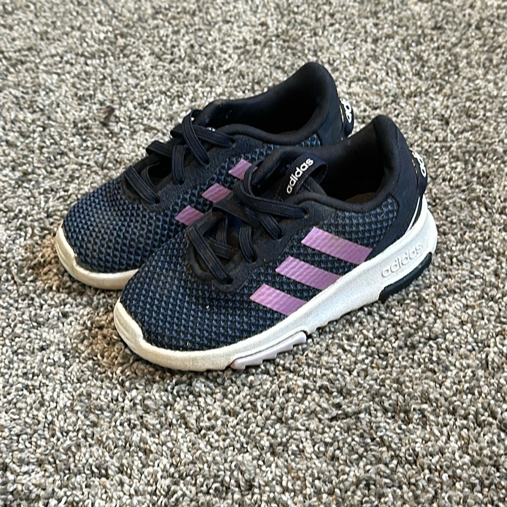 Toddler girl adidas shoes size 7k